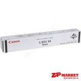 C-EXV34 3782B002AA Тонер - туба CANON iRC2020 / 2030 23K Black