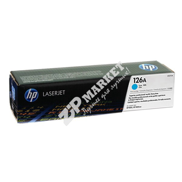 HP1025-26B-COS Тонер - банка HP Color LJ Pro CP1025 Cyan Static Control (SCC) 26гбанка 26г